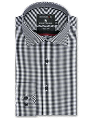 Check White/Black Classic Fit Shirt FS2746-1RF-14.5