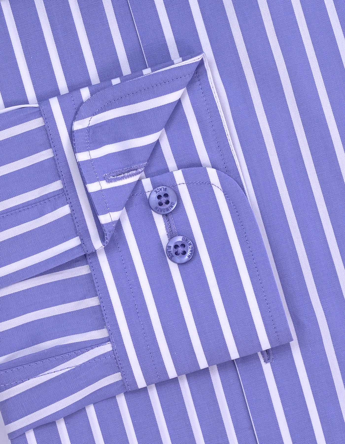 Stripe White/Sky Classic Fit Shirt FS2746-2RF-15.5