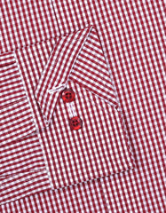 Check White/Red Tailored Smart Fit Shirt FS2747-1SF-15.5