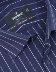 Stripe Navy Smart Fit Shirt FS2748-2SF-15