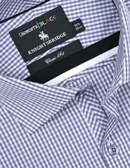 Check White/Grey Classic Fit Shirt FS2749-1RF-15