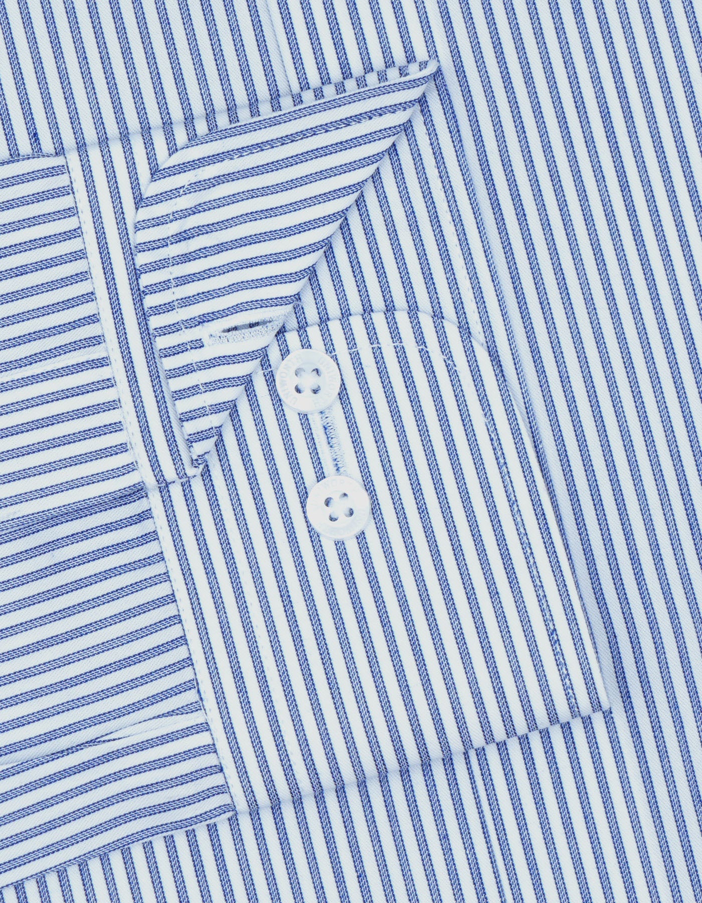 Stripe Navy Classic Fit Shirt FS2751-1RF-15.5