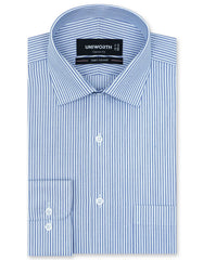 Stripe Navy Classic Fit Shirt FS2751-1RF-14.5