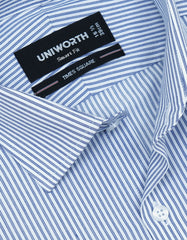 Stripe Navy Tailored Smart Fit Shirt FS2751-1SF-15