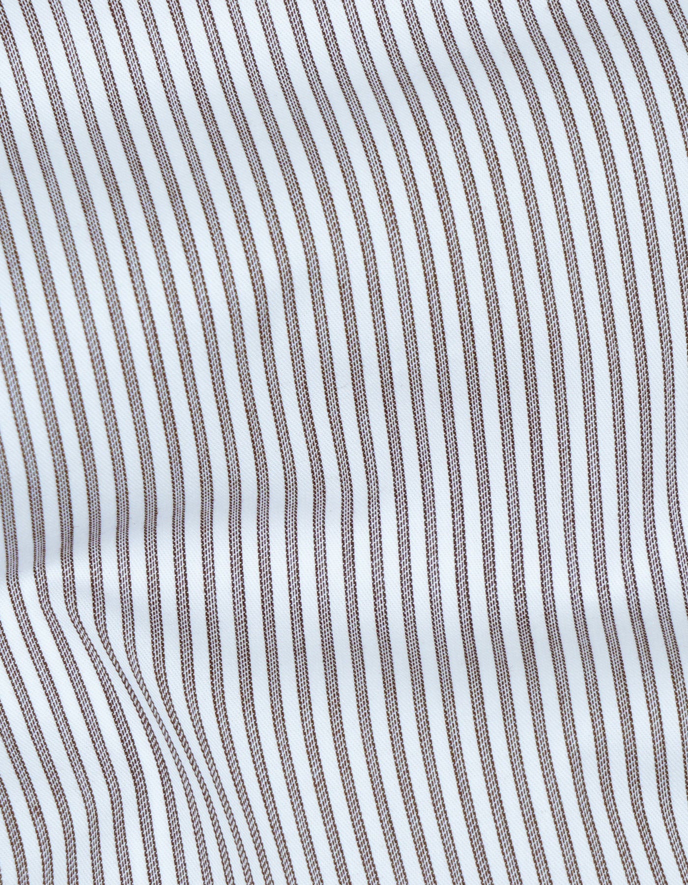 Stripe D Brown Classic Fit Shirt FS2752RF-16