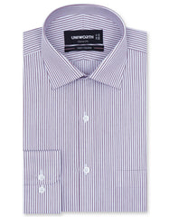 Stripe Maroon Classic Fit Shirt FS2753RF-14.5