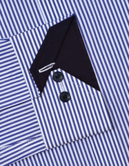 Stripe Blue Tailored Smart Fit Shirt FS2760-3SF-15.5