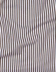 Stripe Brown Tailored Smart Fit Shirt FS2760-4SF-16