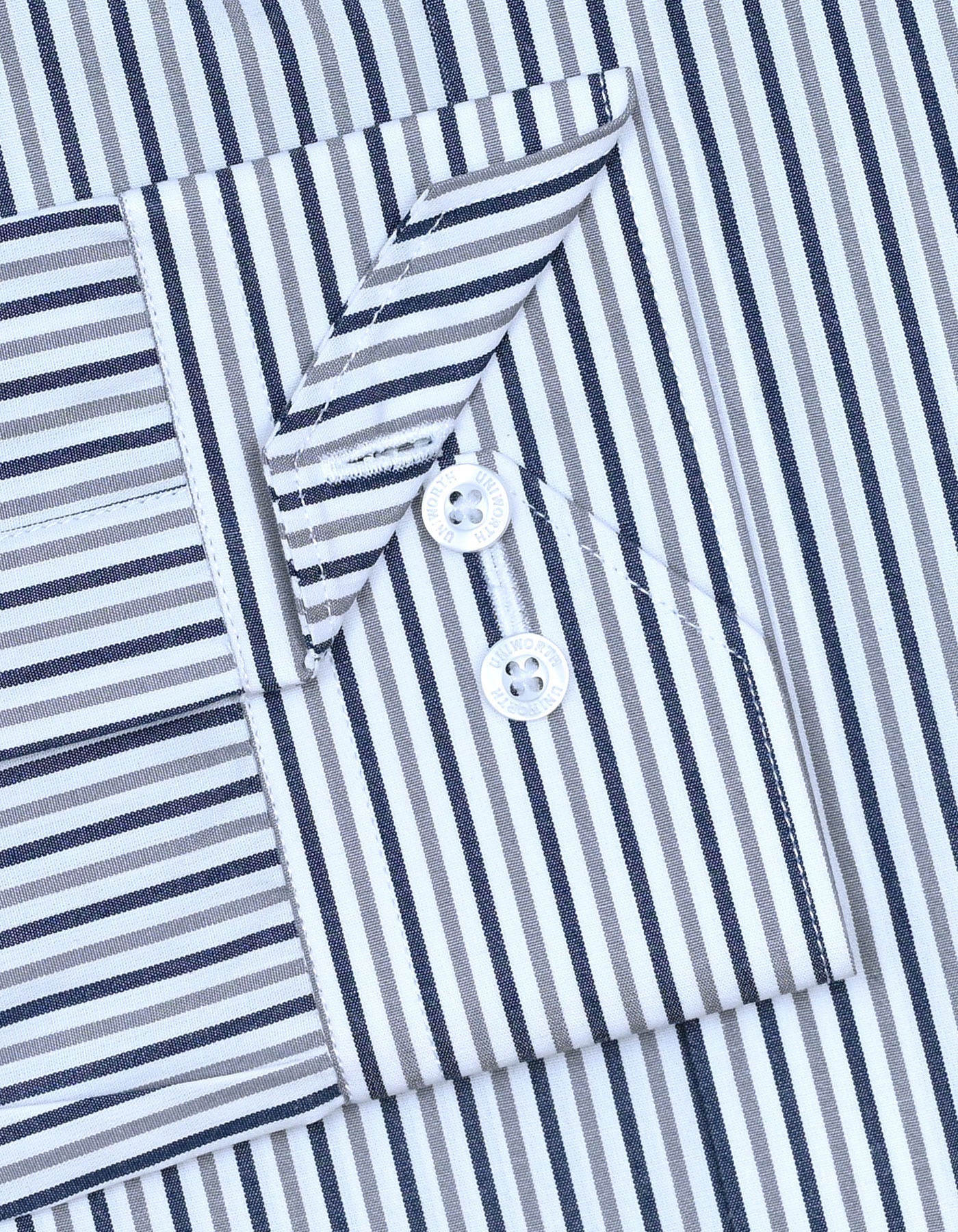 Stripe Navy Tailored Smart Fit Shirt FS2762SF-16