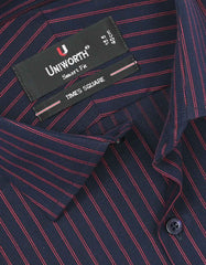 Stripe Red Tailored Smart Fit Shirt FS2763SF-15
