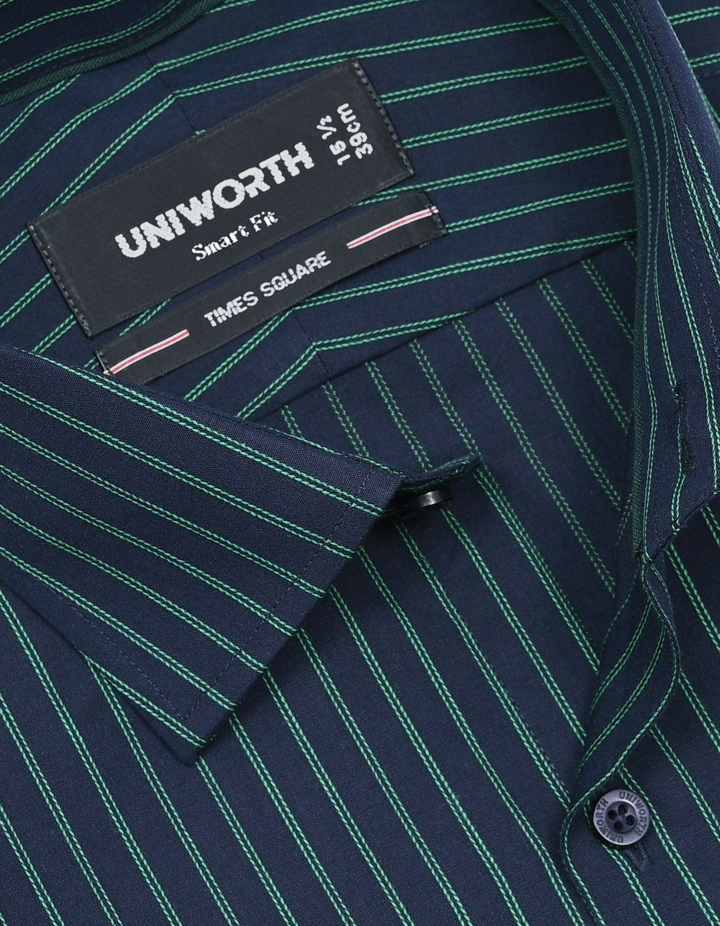 Stripe Green Tailored Smart Fit Shirt FS2764-1SF-15