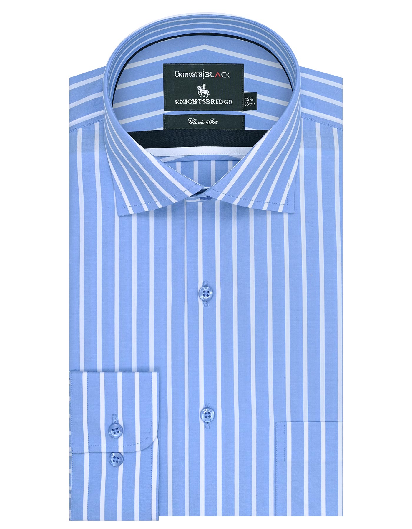 Stripe Sky Classic Fit Shirt FS2764RF-14.5