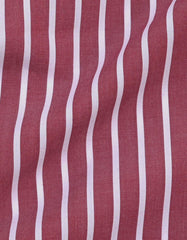 Stripe Red Tailored Smart Fit Shirt FS2765-1SF-16