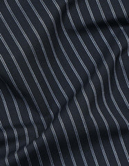 Stripe Black Classic Fit Shirt FS2766-2RF-16