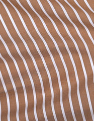Stripe Mustard Classic Fit Shirt FS2767-1RF-16.5