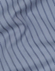 Stripe Grey Tailored Smart Fit Shirt FS2767-2SF-16