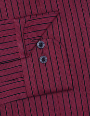 Stripe Red Classic Fit Shirt FS2768-2RF-15.5