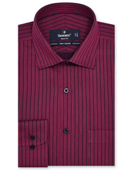 Stripe Red Tailored Smart Fit Shirt FS2768-2SF-14.5
