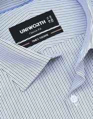 Stripe Black Classic Fit Shirt FS2771-1RF-15