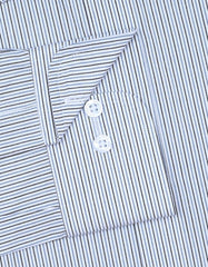 Stripe Black Tailored Smart Fit Shirt FS2771-1SF-15.5
