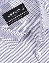 Stripe Black Classic Fit Shirt FS2771-2RF-15