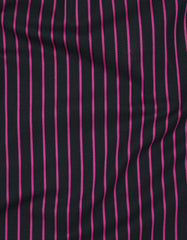Stripe Black Classic Fit Shirt FS2777-3RF-16