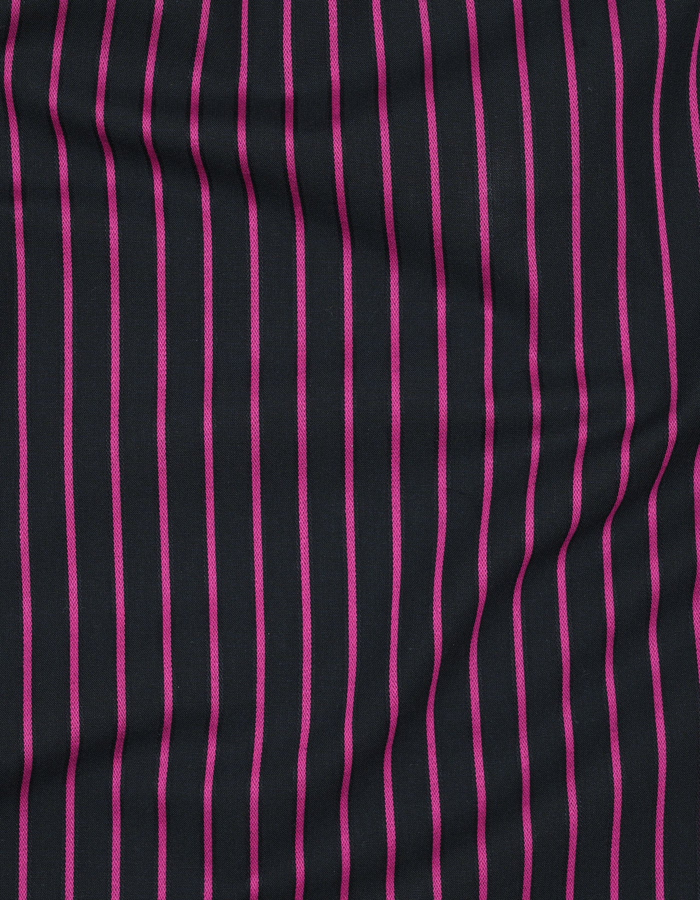 Stripe Black Tailored Smart Fit Shirt FS2777-3SF-16