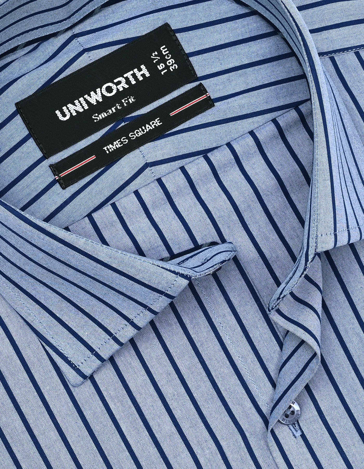Stripe Grey Tailored Smart Fit Shirt FS2778-1SF-15