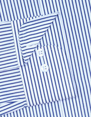 Stripe Blue Classic Fit Shirt FS2779-3RF-15.5