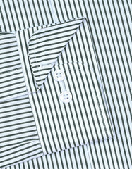 Stripe Green Classic Fit Shirt FS2782-1RF-15.5
