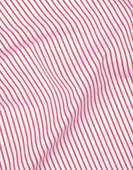 Stripe Orange Tailored Smart Fit Shirt FS2783-2SF-16