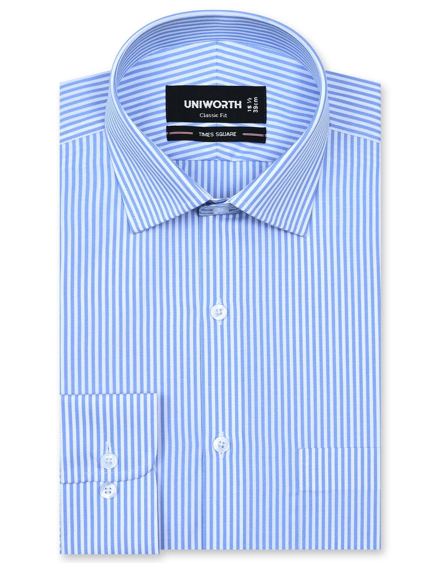 Stripe Sky Classic Fit Shirt FS2789-1RF-14.5