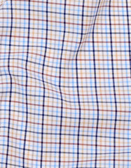 Check Navy/Red Tailored Smart Fit Shirt FS2789SF-16