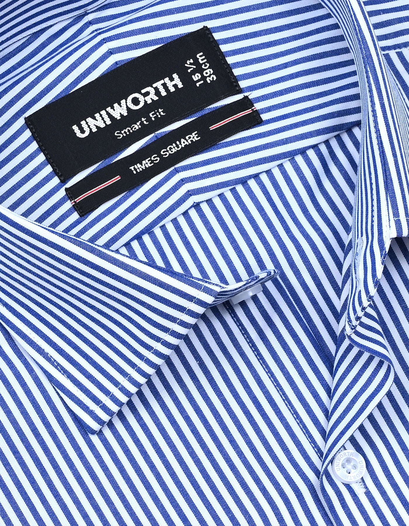 Stripe Navy Tailored Smart Fit Shirt FS2790-1SF-15