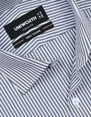 Stripe Grey Classic Fit Shirt FS2792RF-15