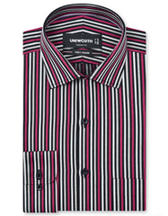 Stripe Pink Classic Fit Shirt FS2794RF-14.5
