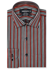 Stripe Orange Classic Fit Shirt FS2795RF-14.5