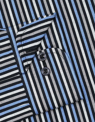 Stripe Sky Tailored Smart Fit Shirt FS2796SF-15.5