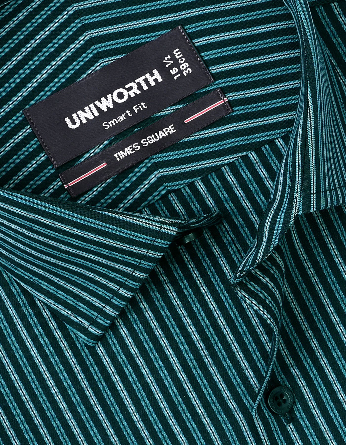 Stripe Teal Tailored Smart Fit Shirt FS2798SF-15