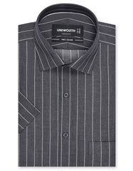 Stripe Charcoal Classic Fit Shirt FS2817RH-14.5