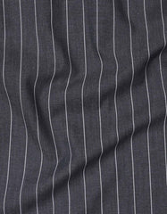 Stripe Charcoal Tailored Smart Fit Shirt FS2817SF-16
