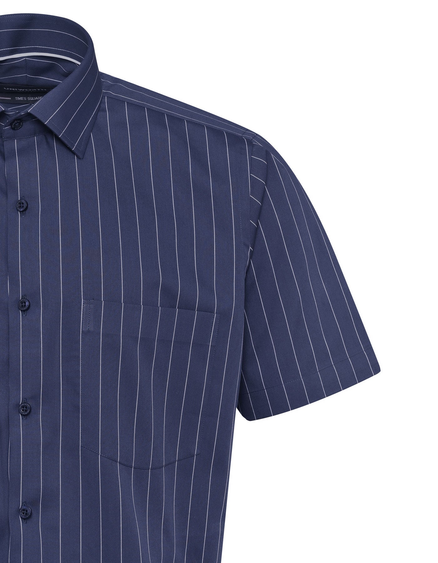 Stripe Navy Classic Fit Shirt FS2819RH-15.5