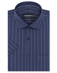 Stripe Navy Smart Fit Shirt FS2819SH-14.5