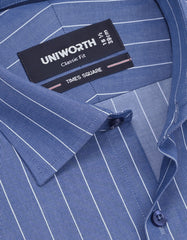 Stripe Blue Classic Fit Shirt FS2820RH-15