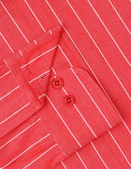 Stripe Red Classic Fit Shirt FS2821RF-15.5