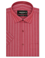Stripe Red Smart Fit Shirt FS2821SH-14.5
