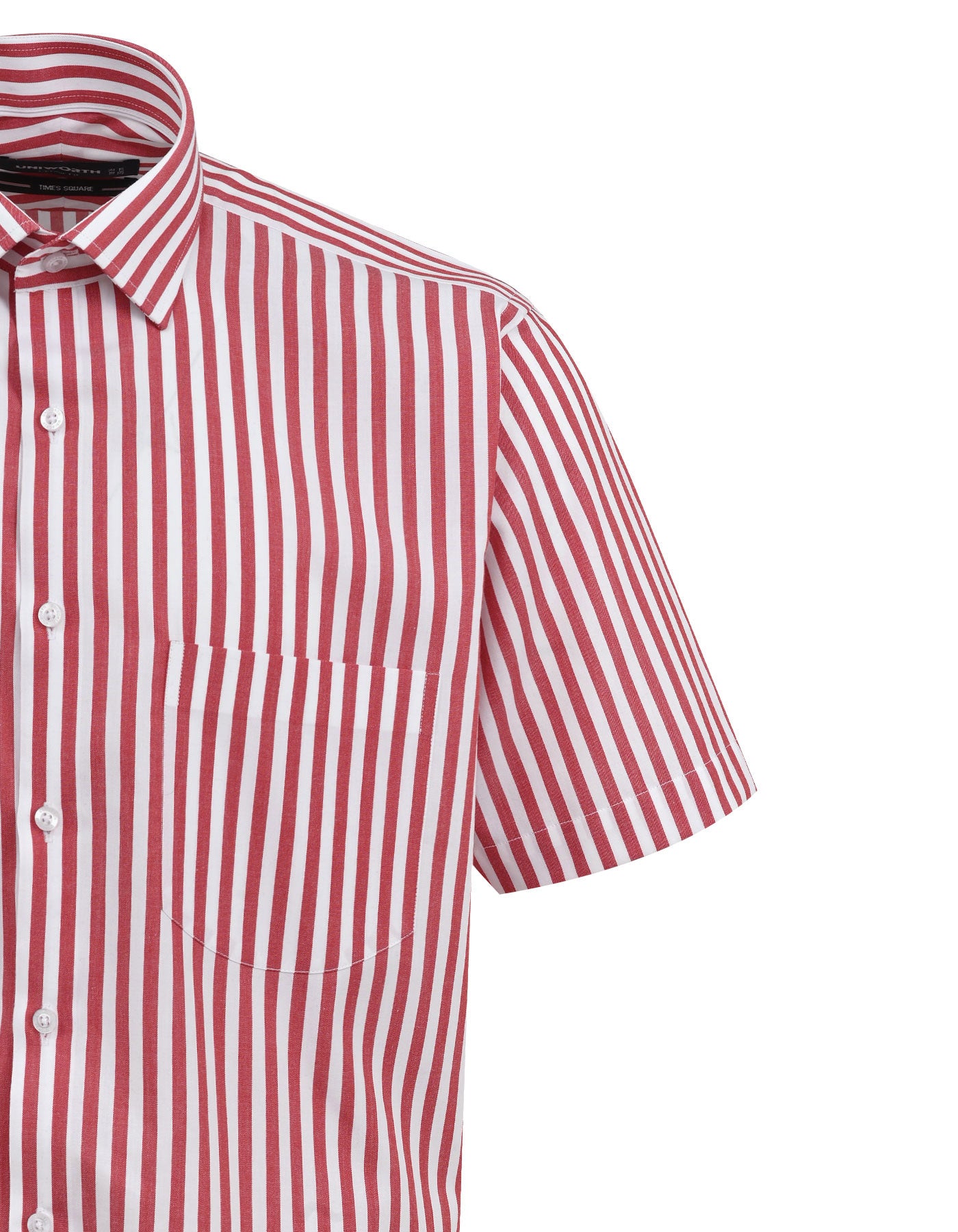 Stripe Red Smart Fit Shirt FS2822SH-15.5