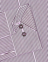 Stripe Maroon Tailored Smart Fit Shirt FS2825SF-15.5