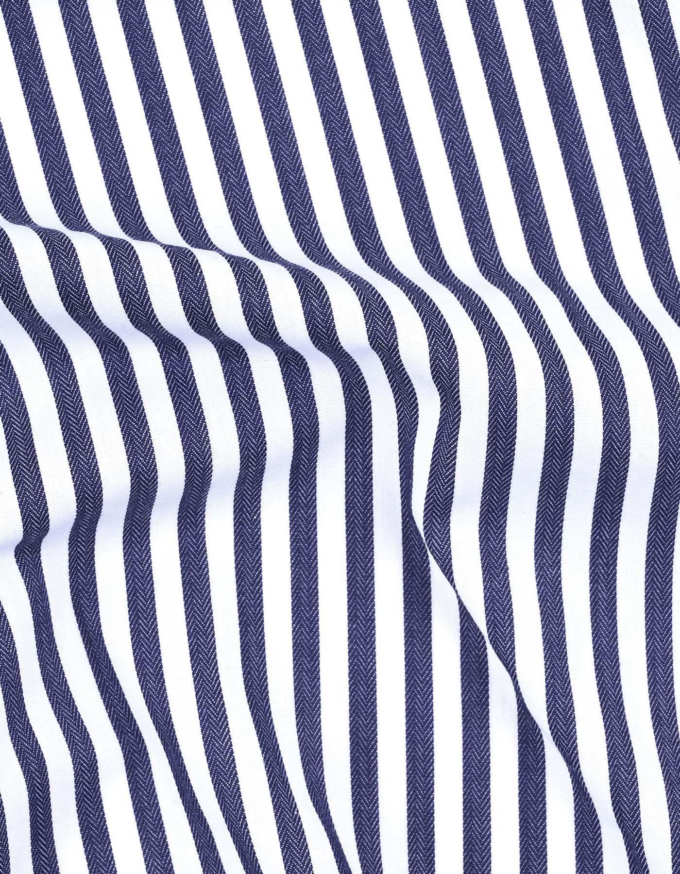 Stripe Navy Tailored Smart Fit Shirt FS2829SF-16