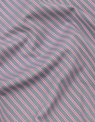 Stripe Red Tailored Smart Fit Shirt FS2834SF-16